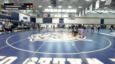 138 lbs Quarterfinal - Levi Schanzenbach, Independent vs Armani Madrid, Milo Wrestling Club