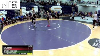 125 lbs. Cons. Round 5 - Val Ortiz, Clarksville vs Bailey Sessions, Little Rock Southwest