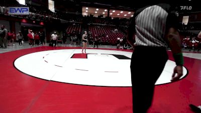 130 lbs Rr Rnd 1 - Millie Bradley, Tuttle High School Girls vs Serenity Varela, Marlow High School Girls