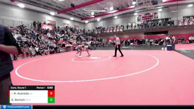 138 lbs Cons. Round 1 - Ricardo Acevedo, Eisenhower High School vs Gabriel Borisch, Southridge