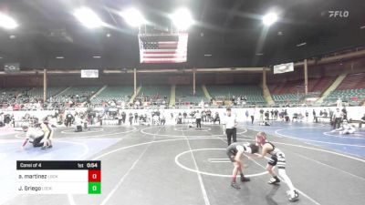 81 lbs Consi Of 4 - Ariano Martinez, Lockjaw WC vs Jacob Griego, Lockjaw WC