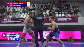 87 kg Semifinal - Payton Jacobson, USA vs Ariel Alfonso, HON