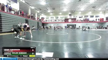 141 lbs Champ. Round 2 - Denim Torgerson, Colorado Mesa vs Harold `Taylor` Robinson, Mount Olive