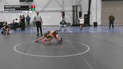 60 lbs 1st Place Match - Clint Ritter, Willie Walters vs Jameson Trausch, Souderton