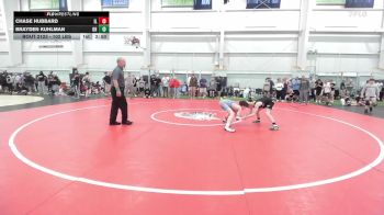 102 lbs Round Of 16 - Chase Hubbard, IL vs Brayden Kuhlman, OH