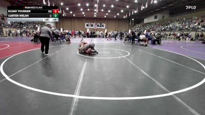 175F Quarterfinal - Carter Welsh, Lafayette (Wildwood) vs Elijah Younger, Paola