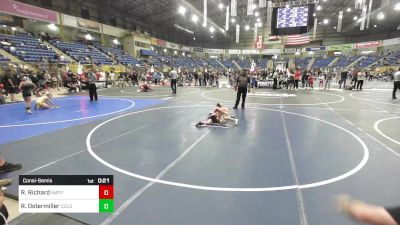 54 lbs Consolation - Rowan Richard, Matpac WC vs Ryker Ostermiller, Colorado Outlaws