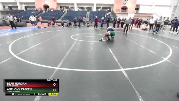 197 lbs 1st Place Match - Anthony Cascen, Oswego State vs Bear Horgan ...