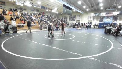 132 lbs Champ. Round 2 - Massimo Ortiz, Servite vs Cesar Villanueva, Porterville