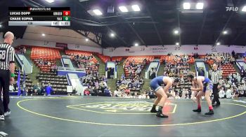 138 lbs Quarterfinals (8 Team) - Chase Sopha, Yale HS vs Lucas Dopp, Madison HS