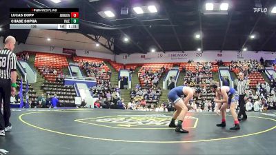 138 lbs Quarterfinals (8 Team) - Chase Sopha, Yale HS vs Lucas Dopp, Madison HS