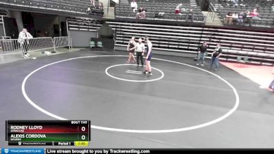 193 lbs Cons. Round 6 - Alexis Cordova, Kearns vs Rodney Lloyd, Syracuse