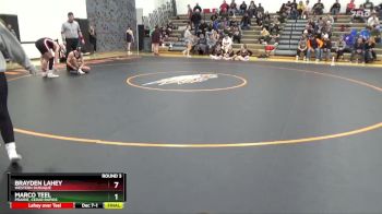 JV-11 lbs Round 3 - Colin Vaughn, Burlington Notre Dame vs Giovanni Reyes-Nicasio, Urbandale