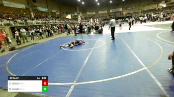 70 lbs Rr Rnd 2 - Cody Jacox, Bald Eagle WC vs Noah Lopez, NM Gold