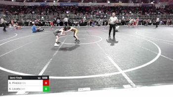 60 lbs Semifinal - Alonzo Jr Pineiro, Iron Knights vs Anthony Lovato, Summit Wrestling Academy-Minnesota