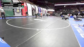 150 Class 3 lbs Champ. Round 1 - Evan MacCuish, Platte County vs Hunter Adams, DeSoto