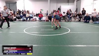 97 lbs Round 1 (6 Team) - Brinley Dinzeo, Misfits Strength vs Aggie Terpening, Finger Lakes Elite