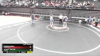 141 lbs Cons. Round 3 - Maddux Bell, Copper Hills vs Wyatt Taylor, Cyprus