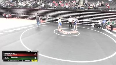 141 lbs Cons. Round 3 - Maddux Bell, Copper Hills vs Wyatt Taylor, Cyprus