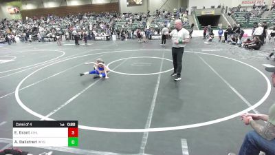 50 lbs Consi Of 4 - Elsa Grant, Athlos Wrestling vs Alessi Balistreri, Imys