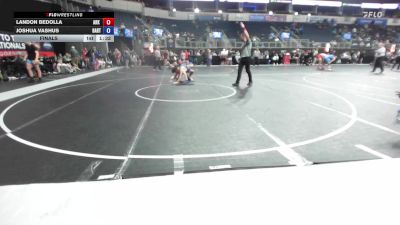 133 lbs Final - Landon Bedolla, Ark City vs Joshua Vashus, Bartlesville Wrestling Club