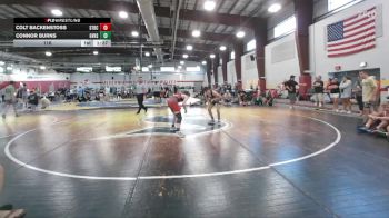 116 lbs Round 5 (12 Team) - Connor Burns, Garnet Valley vs Colt Backenstoss, Steller Trained Bacara