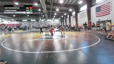 116 lbs Round 5 (12 Team) - Connor Burns, Garnet Valley vs Colt Backenstoss, Steller Trained Bacara