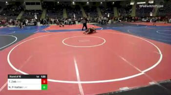 182 lbs Round Of 16 - Tyler Ziek, Central Warriors vs Noah Poe-Hatten, Flathead Valley WC