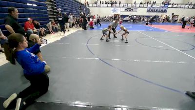 53-56 lbs Rr Rnd 3 - PENELOPE BELLER, Fayetteville Youth Wrestling Club vs Aubree Johnson, Mountain View Stingers