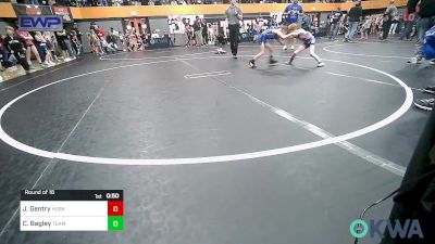 49 lbs Round Of 16 - Jett Gentry, Husky Wrestling Club vs Cove Bagley, Team Guthrie Wrestling