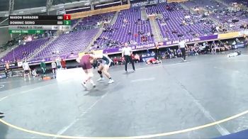 157 lbs Finals (2 Team) - Mason Shrader, Central Michigan vs Dominic Serio, Ohio