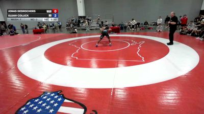 132 lbs Jonas DesRochers, Washington vs Elijah Collick, Team Maryland