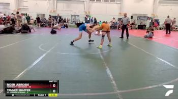 150 lbs Round 5 (8 Team) - Rider Ludroski, Team Shutt Dethrone vs Tanner Shaffer, U2 Upstate Uprising