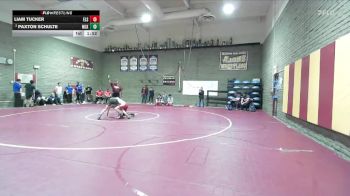 106 lbs Champ. Round 2 - Liam Tucker, Elsinore vs Paxton Schulte, King, Martin Luther