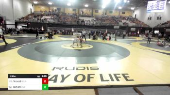 113 lbs Quarterfinal - Isaac Novod, Belmont Hill vs Michael Batista, Blair Academy