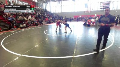 120 lbs 3rd Place Match - Johnny Venegas, El Paso Riverside vs Jesus Ramos, El Paso Bel Air