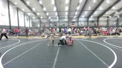 49 lbs Semifinal - Banks Bonawitz, Beaver Dam WC vs Easton Saltenberger, Patriot Mat Club