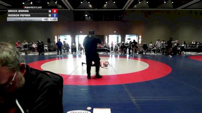 96 lbs Cons. Round 3 - Brock Jenkins, GA vs Hudson Pefinis, GA