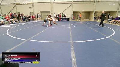 165 lbs Placement Matches (16 Team) - Willie White, Florida vs Gage Losiewicz, Wisconsin