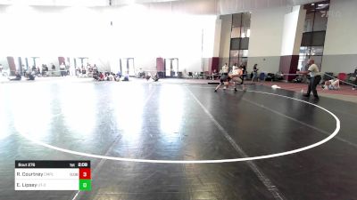 141 lbs Consi Of 8 #2 - Reese Courtney, Campbell vs Ethan Lipsey, Tennessee-Chattanooga