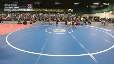 120 lbs Consi Of 8 #1 - Izayiah Chavez, TX vs Alexander Pierce, IA
