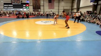 170 lbs Rr Rnd 2 - Erick Ferro, MetroWest United Black vs Tony Leader, CKWA