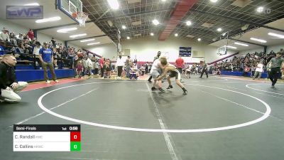 90 lbs Semifinal - Carter Randall, Keystone Wrestling Club vs Cayben Collins, Henryetta Knights Wrestling Club