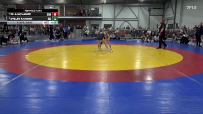 117 lbs Cons. Semi - Ella McNamee, Simpson vs Evelyn Kramer, Buena Vista