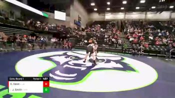 Cons. Round 1 - Jared Smith, Lone Peak vs Gabriel Geist, Pleasant Grove