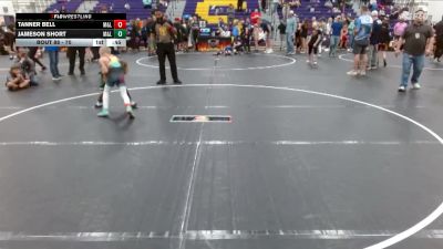 70 lbs Round 3 - Jameson Short, Summerville Take Down vs Tanner Bell, Mighty Warriors Wrestling Acad