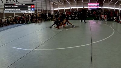 144 lbs Cons. Round 3 - Makael Aguayo, Team Champs Wrestling Club vs Andrew Williams, Elite Force Wrestling Club