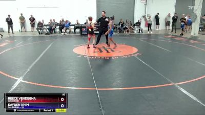 97 lbs Semis & 1st Wrestleback (8 Team) - Reece Vendegna, Wisconsin vs Kayden Khim, California