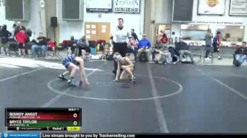 72 lbs Finals (2 Team) - Bryce Taylor, 84 Athletes vs Rowdy Angst, Missouri Wrestling