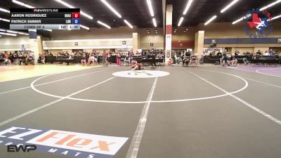 100 lbs Rr Rnd 5 - Daxton Merritt, Warrior Trained Wrestling vs Ethan Daniels, Cowboy/Cowgirl Wrestling Club